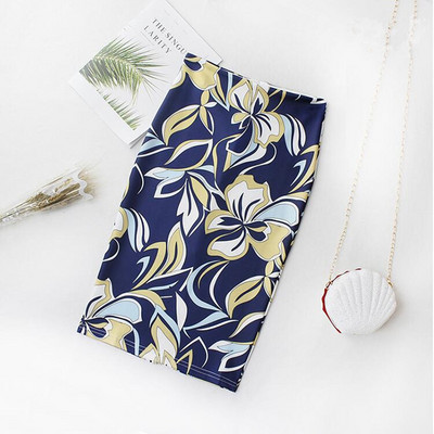 V predaji letné dámske luxusné vintage Y2K potlačené ceruzkové dlhé sukne kancelárske sukne kórejský štýl vysoký pás štíhle bodycon midi ležérne