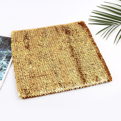 2 τρόποι να φορέσετε Fashion Bling γυναικείες φούστες με χρυσές παγιέτες μίνι κοντές μπλούζες χωρίς στράπλες μπλούζες Bodycon Pencil φούστα faldas