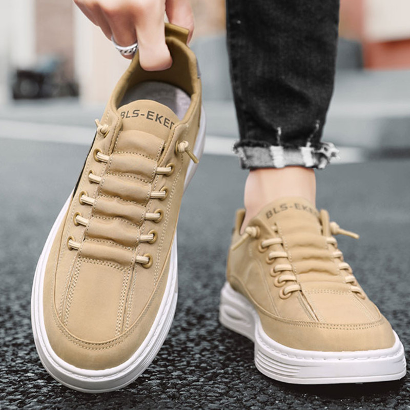 Varf rotund plat Pantofi casual pentru bărbați Moda în aer liber Deodorant anti-alunecare Respirabil Ușor Confortabil Trend 2023 Pantofi pentru bărbați