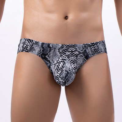 Ropa interior sexi para hombre Muško donje rublje s printom leoparda cueca s uzorkom zmija niskog struka seksi gaćice muški bikini novo