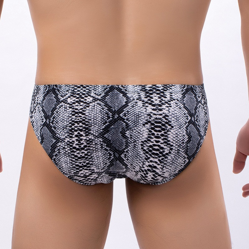 Ropa interior sexi para hombre Muško donje rublje s printom leoparda cueca s uzorkom zmija niskog struka seksi gaćice muški bikini novo
