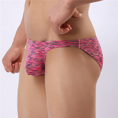 Lenjerie de corp pentru bărbați U convex, sexy, confortabil, respirabil, la fund, slip bărbați, culoare, personalitate la modă, chiloți stretch bărbați