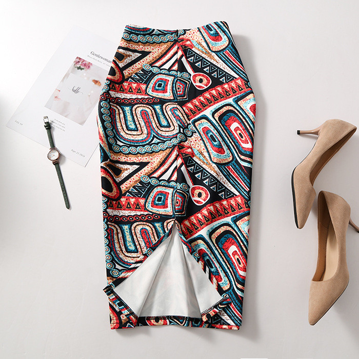 Fusta modelată cu imprimeu de flori de epocă pentru femei, slim, midi, sexy, elegantă, fustă creion, geantă, fustă cu bandaj la șold, fustă scurtă lolita.