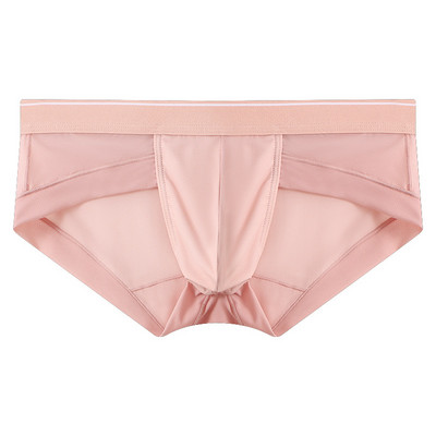 Sexy pánske boxerky s ľadovou obrazovkou, veľké konvexné, priedušné, rýchloschnúce, pánske boxerky, jednofarebné, pánske spodné prádlo, nové