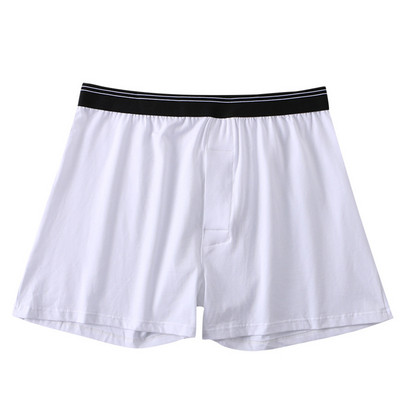 Ανδρικά φαρδιά σορτς μπόξερ Σλιπ ανοιχτό μύγα πουγκί Αθλητικά σώβρακα Ανδρικά εσώρουχα άνετα Μαλακά βαμβακερά μποξερ εσώρουχα