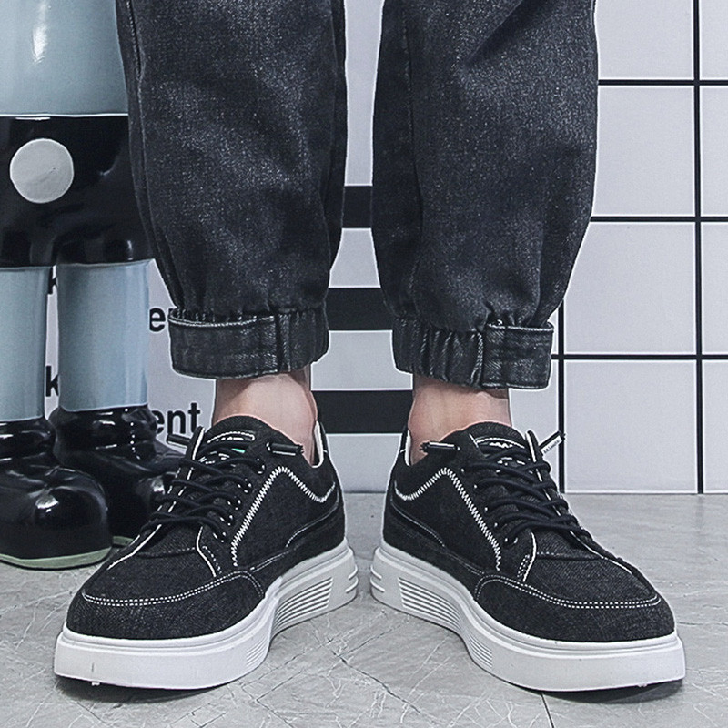 Ανδρικά παπούτσια 2023 νέα Ανοιξιάτικη και Φθινοπωρινή Μόδα Επίπεδη Κορδόνια Up Casual Outdoor Αντιολισθητικά Αναπνεύσιμα Ευέλικτα Ανδρικά αθλητικά παπούτσια