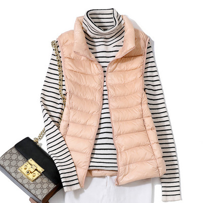 Φθινοπωρινά άνοιξη Γυναικεία ελαφριά αμάνικα μπουφάν 2023 Νέες παραλαβές Γυναικείο Γυναικείο Γυναικείο Γυναικείο Γυναικείο Γυναικείο Λευκό Γιλέκο Πάπιας