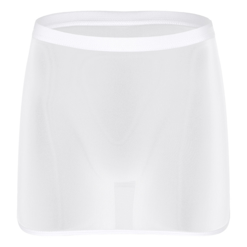 Naiste Seksikas ööklubi pliiatsseelik Solid Madal tõus, veniv läbipaistev kiusatus Mini mikroseelik Tihe pakett puusaseelik