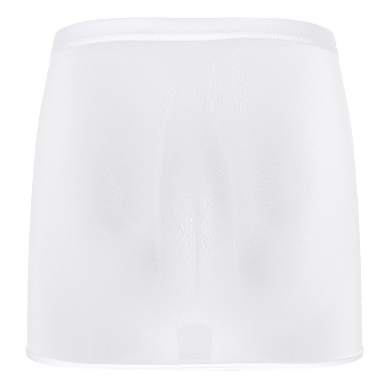 Naiste Seksikas ööklubi pliiatsseelik Solid Madal tõus, veniv läbipaistev kiusatus Mini mikroseelik Tihe pakett puusaseelik