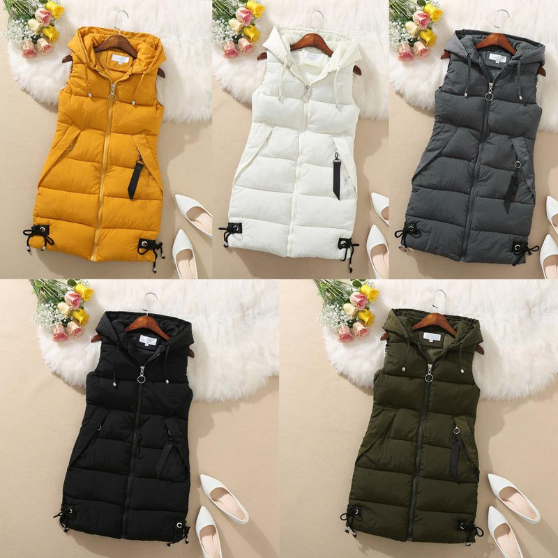 Δημοφιλές γυναικείο γιλέκο με φερμουάρ Streetwear Γιλέκο Ζεστό γιλέκο σε κορεατικό στυλ