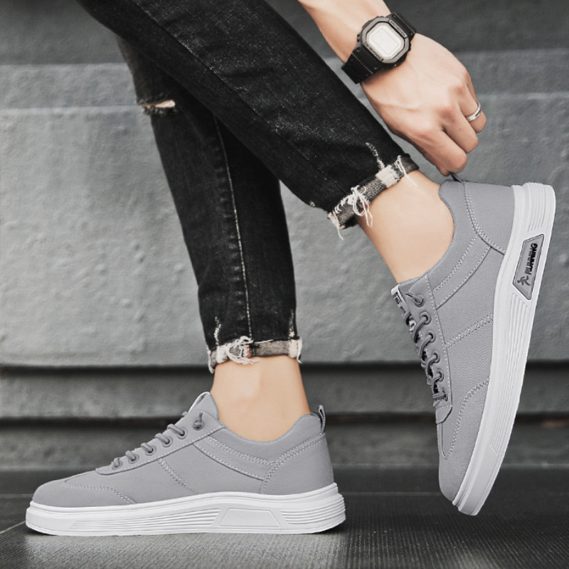 Pánske vulkanizované topánky 2023, nové, hrubé šnurovacie, módne, vonkajšie, protišmykové, dezodorantové, priedušné, pohodlné, pevné, pánske tenisky