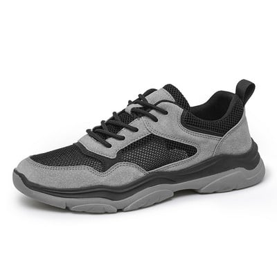 2023 Nové jarné pánske topánky s okrúhlou špičkou a plochými šnurovacími nohami, ležérne outdoorové, protišmykové, módne outdoorové, univerzálne, trendy, topánky pre mužov