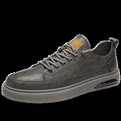 Ανοιξιάτικα 2023 Ανδρικά παπούτσια με στρογγυλά δάχτυλα με κορδόνια, Μόδα, αντιολισθητικά, άνετα, ρηχά ανδρικά παπούτσια για όλους τους αγώνες