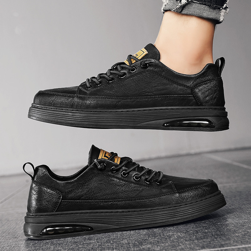 Ανοιξιάτικα 2023 Ανδρικά παπούτσια με στρογγυλά δάχτυλα με κορδόνια, Μόδα, αντιολισθητικά, άνετα, ρηχά ανδρικά παπούτσια για όλους τους αγώνες