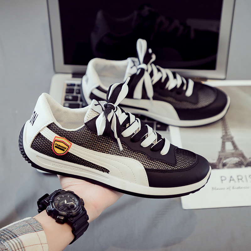 Ανοιξιάτικο 2023, Ανδρικά παπούτσια με κορδόνια με κορδόνια για άντρες μόδας, Αντιολισθητικά άνετα, ευέλικτα, αναπνεύσιμα ανδρικά παπούτσια Vulcanize