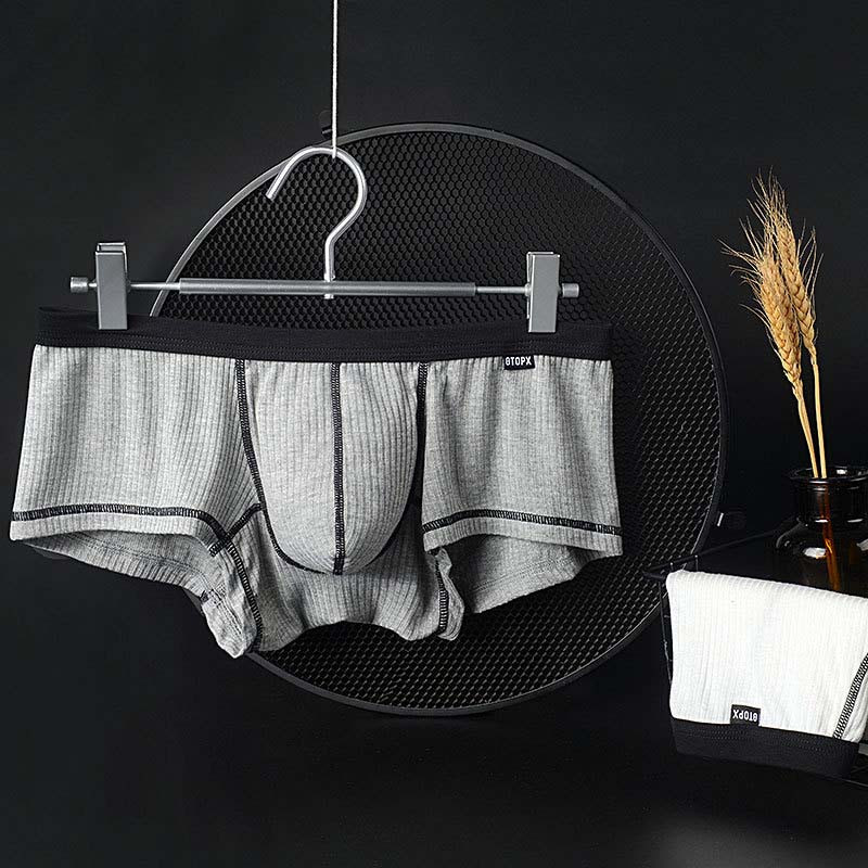 Άνευ ραφής Εσώρουχα Ανδρικά Μπόξερ Σορτς Breathable Modal 3D Crotch Boxer Μεγάλη θήκη πέους Εσώρουχα Σορτς Σλιπ Σώβρακο Ανδρικό