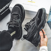 Nove muške tenisice Modne muške cipele za slobodno vrijeme Four Seasons Ventilate Zapatos Para Hombres Protuklizne muške cipele za trčanje s debelim potplatom