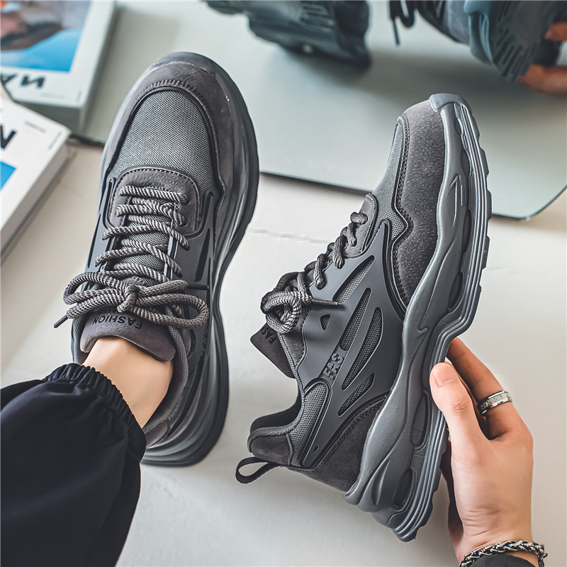 Nove muške tenisice Modne muške cipele za slobodno vrijeme Four Seasons Ventilate Zapatos Para Hombres Protuklizne muške cipele za trčanje s debelim potplatom