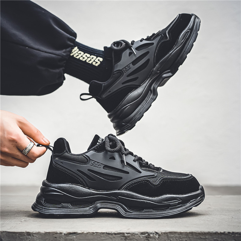 Nove muške tenisice Modne muške cipele za slobodno vrijeme Four Seasons Ventilate Zapatos Para Hombres Protuklizne muške cipele za trčanje s debelim potplatom