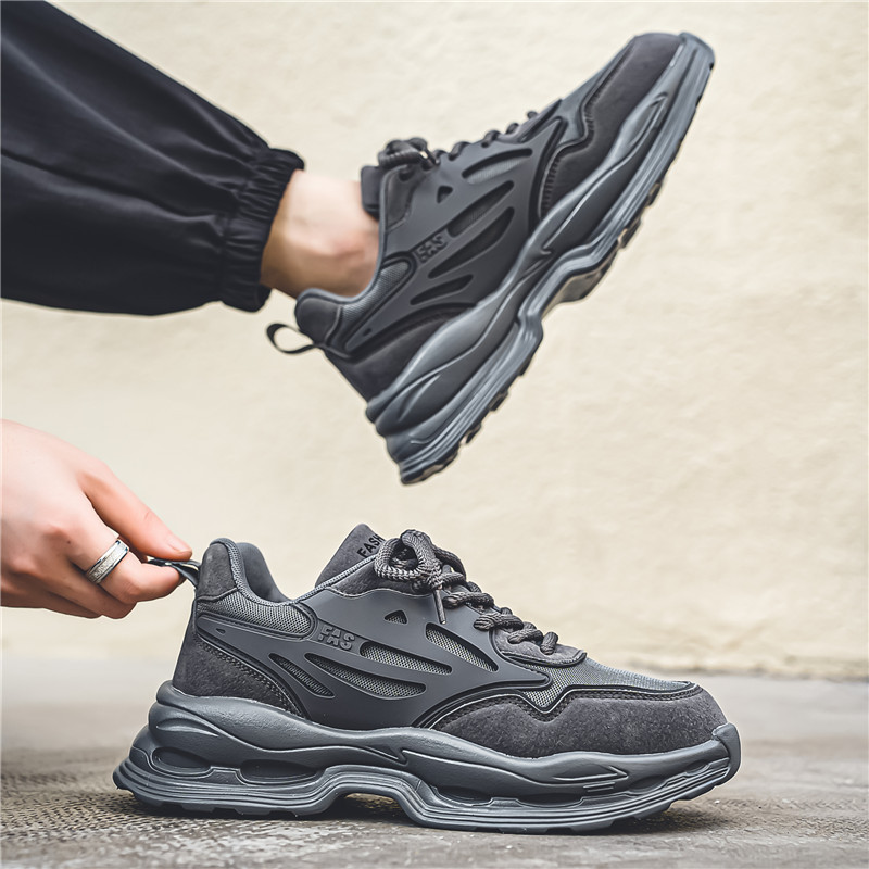 Nove muške tenisice Modne muške cipele za slobodno vrijeme Four Seasons Ventilate Zapatos Para Hombres Protuklizne muške cipele za trčanje s debelim potplatom