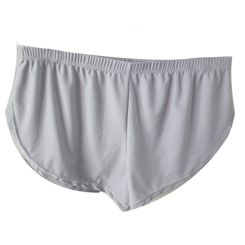 Lenjerie de noapte la modă, lejeră, confortabilă, boxer pentru bărbați, pijama, lenjerie de corp despărțită în lateral, pantaloni scurți, chiloți, cufăr, lenjerie sexy pentru bărbați