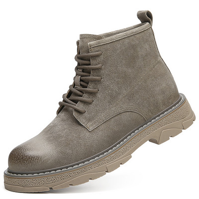 New Men Outdoor Hiking Ορειβασία Οδήγηση Desert Boots Work Sneakers Workplace Construction Βιομηχανικά αντιολισθητικά μποτάκια