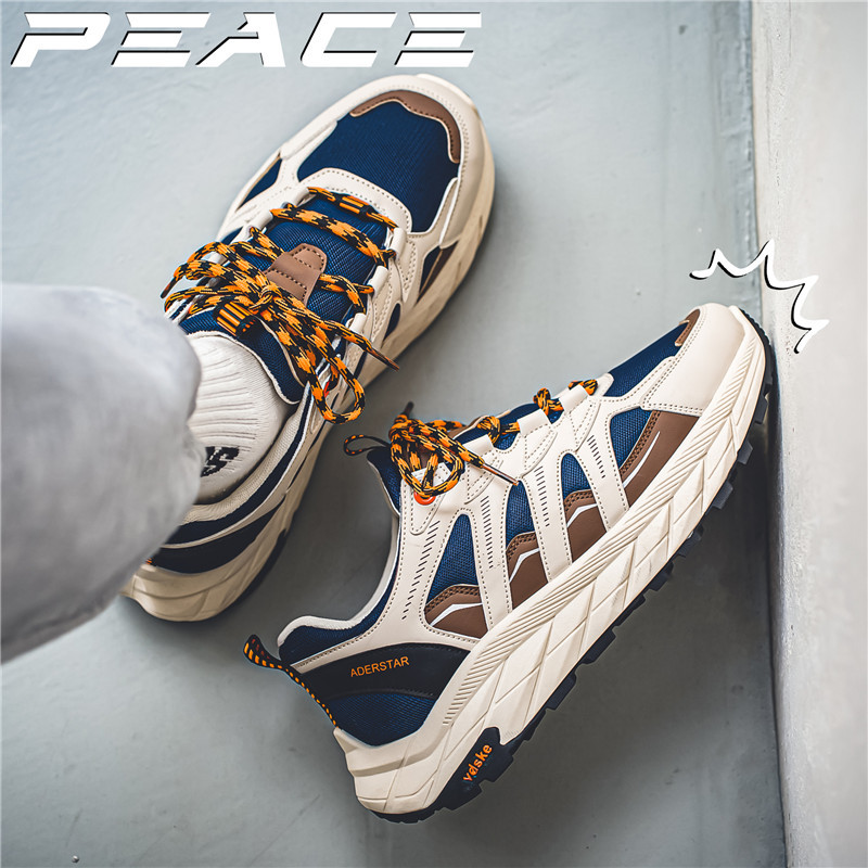 Νέα ανδρικά αθλητικά παπούτσια μόδας ανδρικά παπούτσια Casual Four Seasons Ventilate Zapatos Para Hombres Αντιολισθητικά Ανδρικά παπούτσια για τρέξιμο με χοντρή σόλα