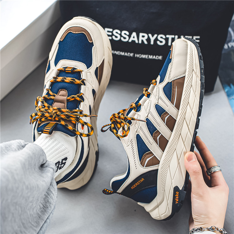 Νέα ανδρικά αθλητικά παπούτσια μόδας ανδρικά παπούτσια Casual Four Seasons Ventilate Zapatos Para Hombres Αντιολισθητικά Ανδρικά παπούτσια για τρέξιμο με χοντρή σόλα