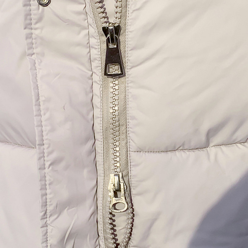 Ženski dugi prsluci Topla 2023., zimska majica s kapuljačom bez rukava i kravatom s dugmadima Široki gornji kaputi Ženski jednobojni prsluci s kaputom