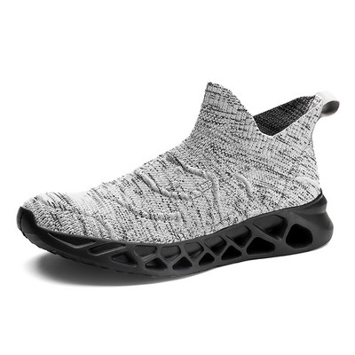 Ανδρικά αθλητικά παπούτσια 2023 Διχτυωτό αναπνεύσιμο μοντέρνο κορδόνι Ελαφρύ μαύρο Walking Μεγάλο μέγεθος ανδρικό παπούτσι τένις Zapatillas Hombre Μέγεθος 39-47