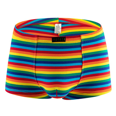 Βαμβακερά εσώρουχα που αναπνέουν σορτς Σέξι ανδρικά μπόξερ σλιπ Χαμηλό άνετο πουγκί Μπόξερσορτ Ανδρικά ανδρικά σώβρακα μπικίνι