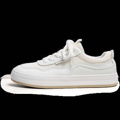 Cipele za muškarce 2023. Nove proljetne cipele s ravnim dnom na vezanje Ležerne vanjske protuklizne modne svestrane prozračne tenisice za muškarce