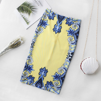 25 μοντέλα Καλοκαιρινή Γυναικεία Γυναικεία Διάσημη Pencil Φούστα με στάμπα ψηλόμεσο λεπτό σώμα Midi Vintage Y2K Κορεάτικο Γυναικείο Falda