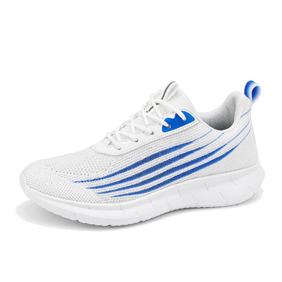 Ανδρικά παπούτσια Vulcanize 2023 Εξαιρετικά ελαφριά αναπνεύσιμα κορδόνια Μαλακά ελαστικά υφαντά, περιστασιακά, αντιολισθητικά, αναπνέοντα αθλητικά παπούτσια