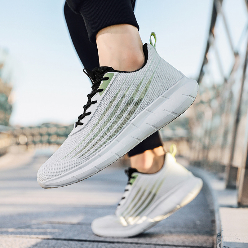 Ανδρικά παπούτσια Vulcanize 2023 Εξαιρετικά ελαφριά αναπνεύσιμα κορδόνια Μαλακά ελαστικά υφαντά, περιστασιακά, αντιολισθητικά, αναπνέοντα αθλητικά παπούτσια