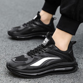 2023 Pantofi noi pentru bărbați de vară, fund moale, ocazional, la modă, plasă respirabilă, pantofi de alergare, pantofi de alergare pentru bărbați solidi, vulcanizați