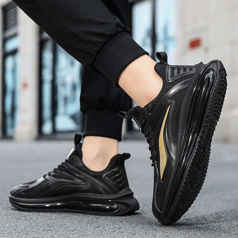 2023 Pantofi noi pentru bărbați de vară, fund moale, ocazional, la modă, plasă respirabilă, pantofi de alergare, pantofi de alergare pentru bărbați solidi, vulcanizați