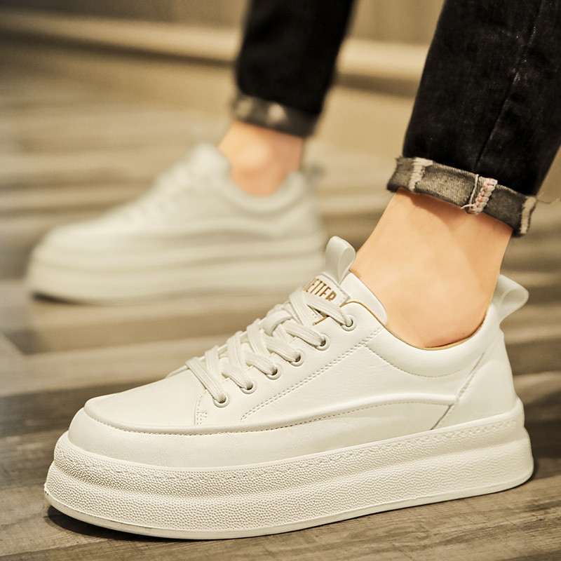 Nové ploché šnurovacie tenisky s okrúhlou špičkou, ležérne, módne, outdoorové, protišmykové, priedušné, pohodlné, univerzálne, trendy, pánske vulkanizované topánky