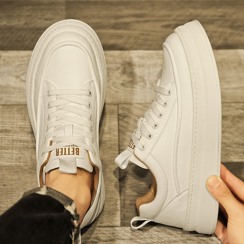 Nové ploché šnurovacie tenisky s okrúhlou špičkou, ležérne, módne, outdoorové, protišmykové, priedušné, pohodlné, univerzálne, trendy, pánske vulkanizované topánky