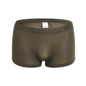 Ανδρικά κιλότα Ανδρικά εσώρουχα από μετάξι πάγου χωρίς ραφή μονόχρωμα εξαιρετικά λεπτά αναπνεύσιμα μποξερ σορτς για ανδρικά σώβρακα Μπόξερ σορτς