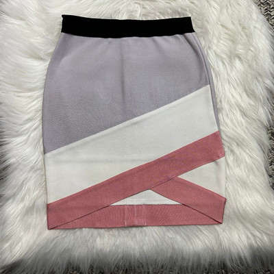 Doamnelor, de înaltă calitate, din raion, negru, gros, din raion, cu bandaj, fustă mini drăguță