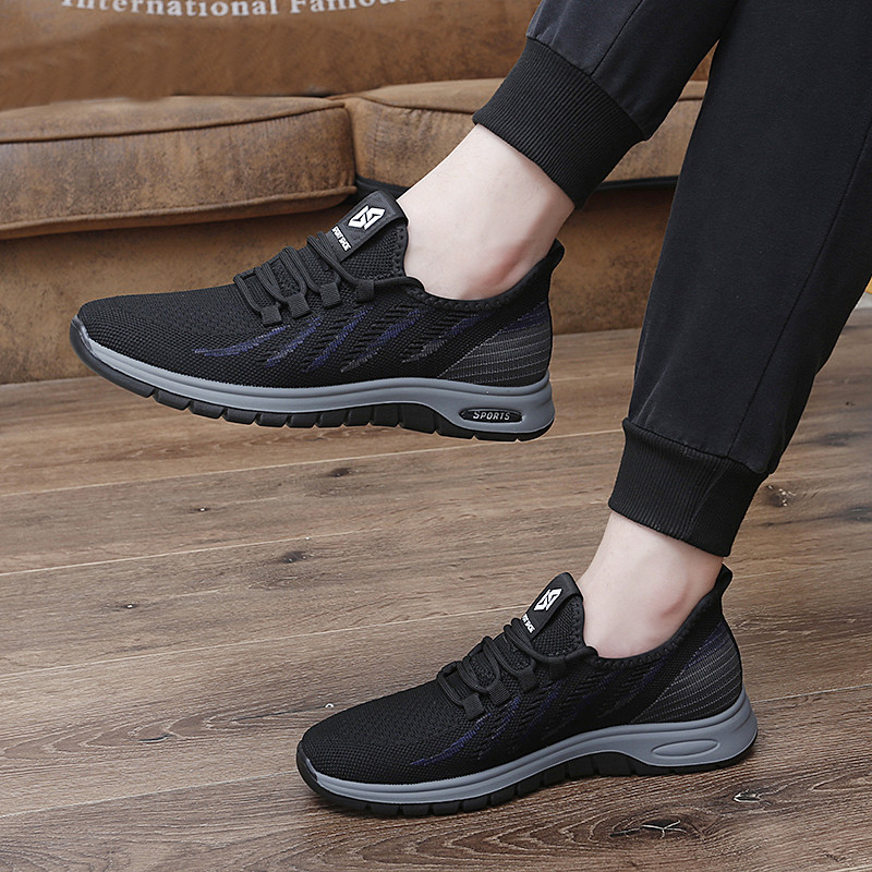 Pánske vulkanizované topánky, tenisky, priedušné pánske ležérne topánky, protišmykové pánske topánky, ľahké pevné šnurovacie topánky