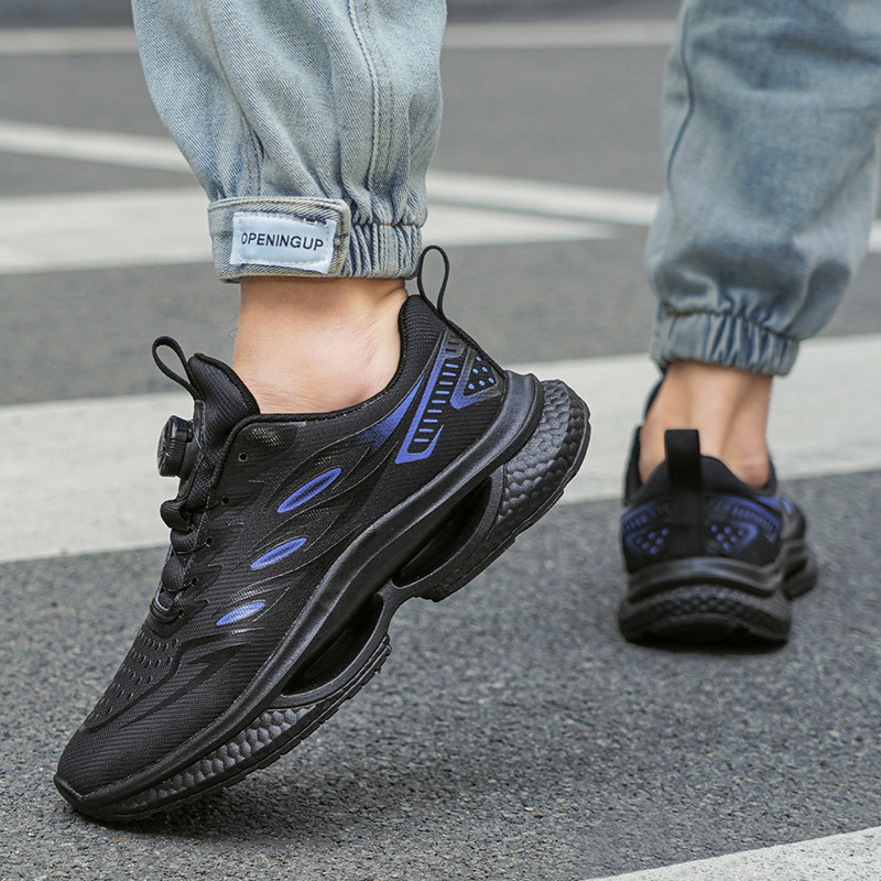 Ανδρικά καλοκαιρινά παπούτσια ασφαλείας Νέου στυλ 2023 Ελαφριά αθλητικά παπούτσια που αναπνέουν Άνετα άφθαρτα αθλητικά παπούτσια εργασίας Hombre