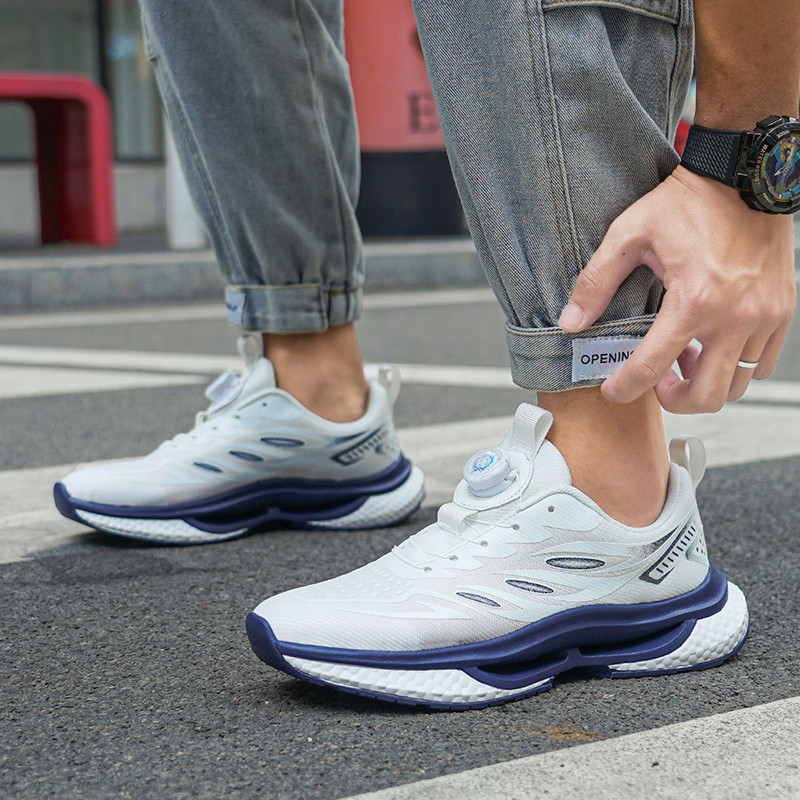 Ανδρικά καλοκαιρινά παπούτσια ασφαλείας Νέου στυλ 2023 Ελαφριά αθλητικά παπούτσια που αναπνέουν Άνετα άφθαρτα αθλητικά παπούτσια εργασίας Hombre