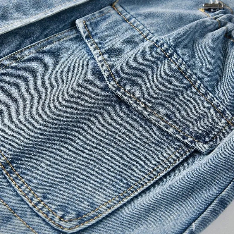 Τζιν γιλέκο γυναικείο μπουφάν άνοιξη φθινόπωρο 2023 Νέα ιδιοσυγκρασία Ευέλικτη, χαλαρή γυναικεία κορεατική έκδοση Κομψό θηλυκό φανελάκι