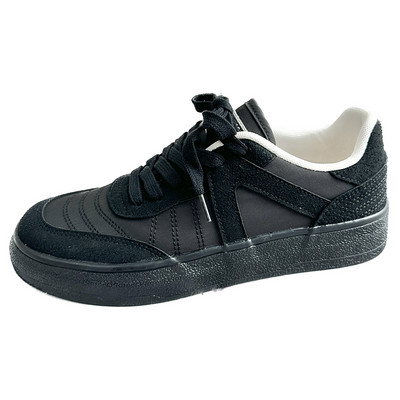 Muške vulkanizirane cipele Proljetne okrugle prste Čipkane ravne donje ležerne neklizajuće udobne meke donje svestrane trendi cipele za muškarce