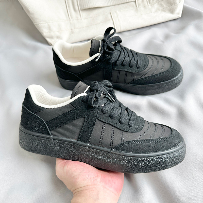 Muške vulkanizirane cipele Proljetne okrugle prste Čipkane ravne donje ležerne neklizajuće udobne meke donje svestrane trendi cipele za muškarce