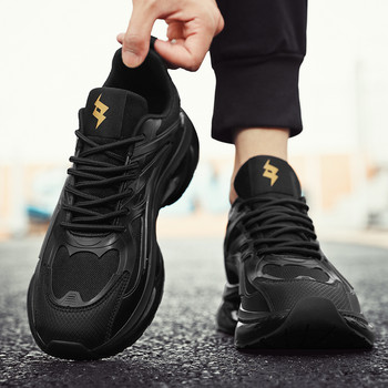 Мъжки вулканизирани обувки Маратонки Flying Weave Спортни обувки Удобни маратонки за бягане на открито Мъжки спортни 2023 Нови обувки за мъже