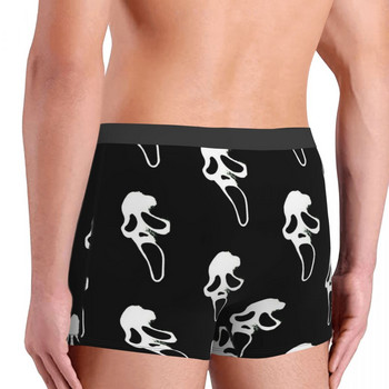 Scream Sidney Prescott Film Horror Slasher Ghost Face Underpants Homme Panties Man Underwear Sexy Shorts Boxer Briefs