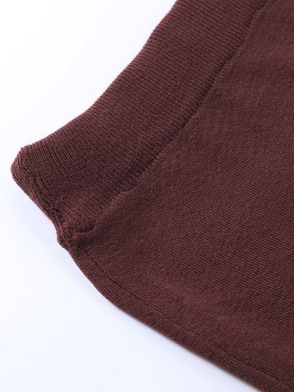 Fuste de tricotat pentru femei WannaThis, cu despicare laterală, maro, solidă, cu talie înaltă, la modă de toamnă, Skinny Harajuku E-Girl, fustă scurtă pentru femei 2021